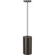 Searcy 1 Light 5.91 inch Powder Coated Bronze Outdoor Hanging Pendant